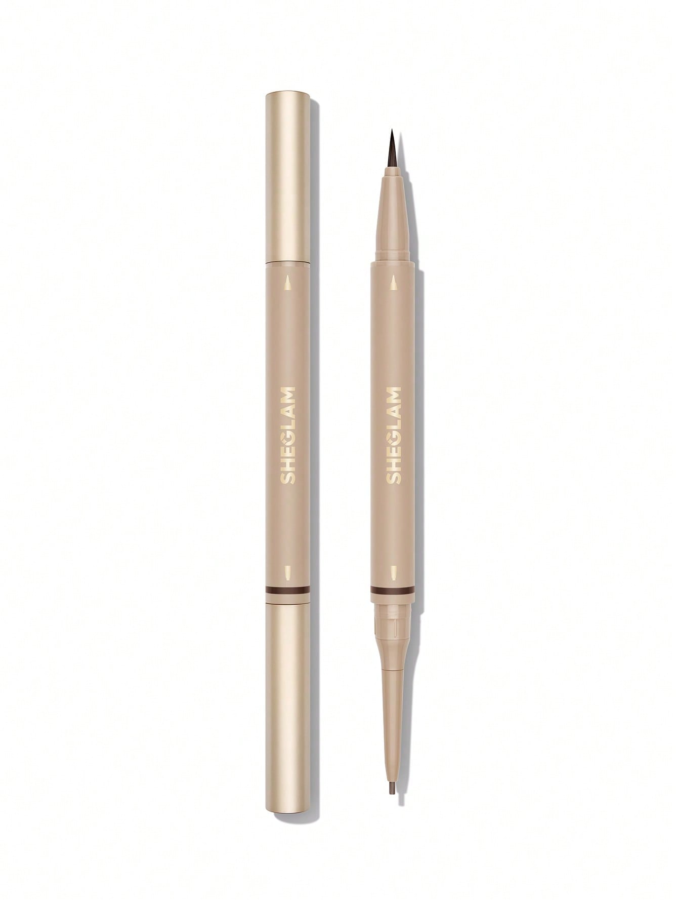 sheglam brows on demand 2 in 1 brow pencil chocolate