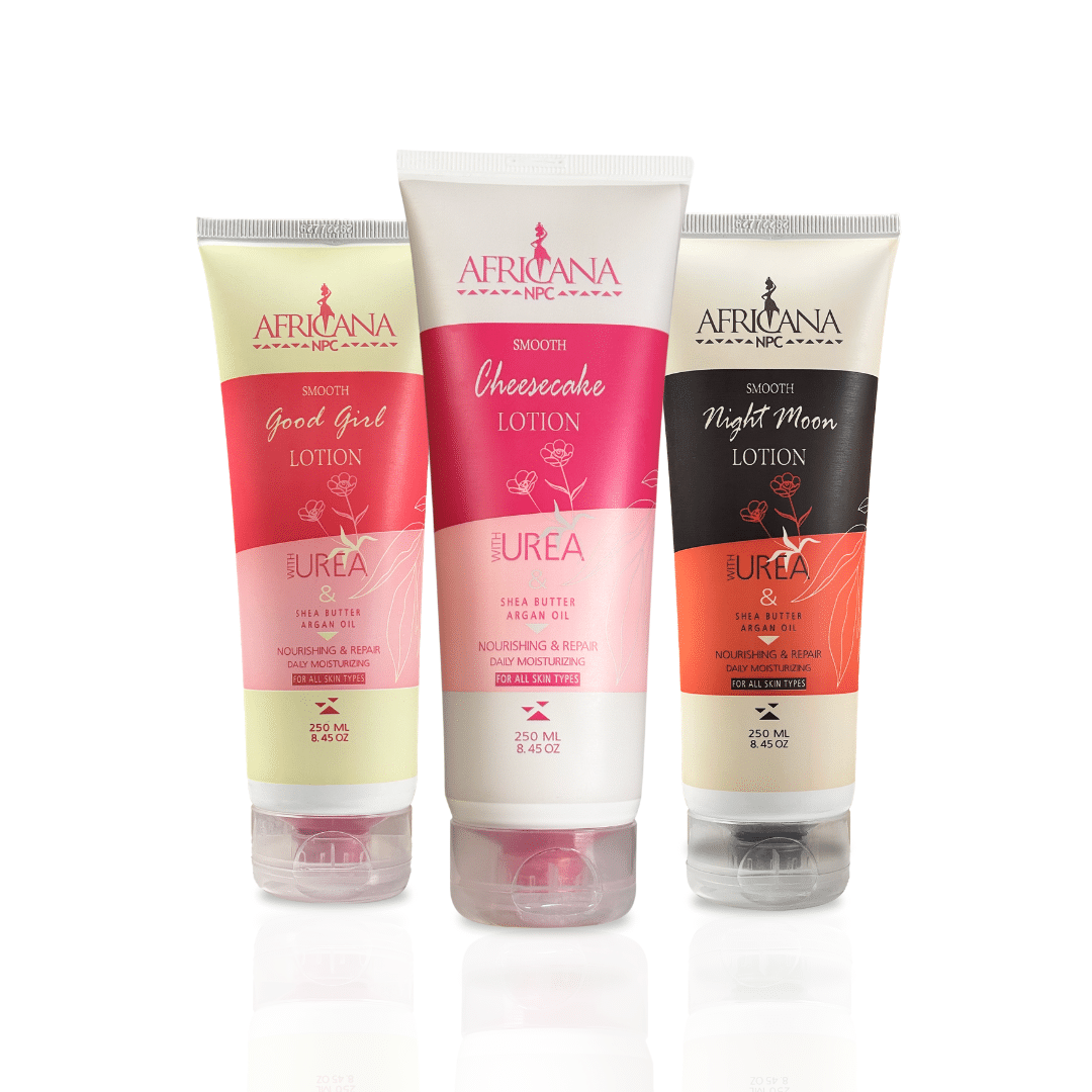 Africana smooth Lotion – night moon & Good Girl & cheesecake