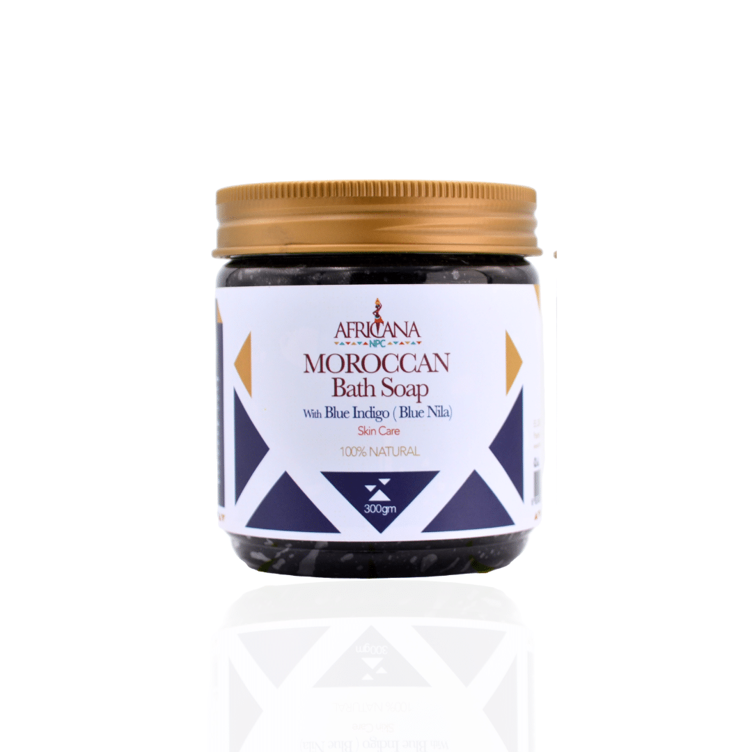 Africana Moroccan Bath Soap – Blue Indigo