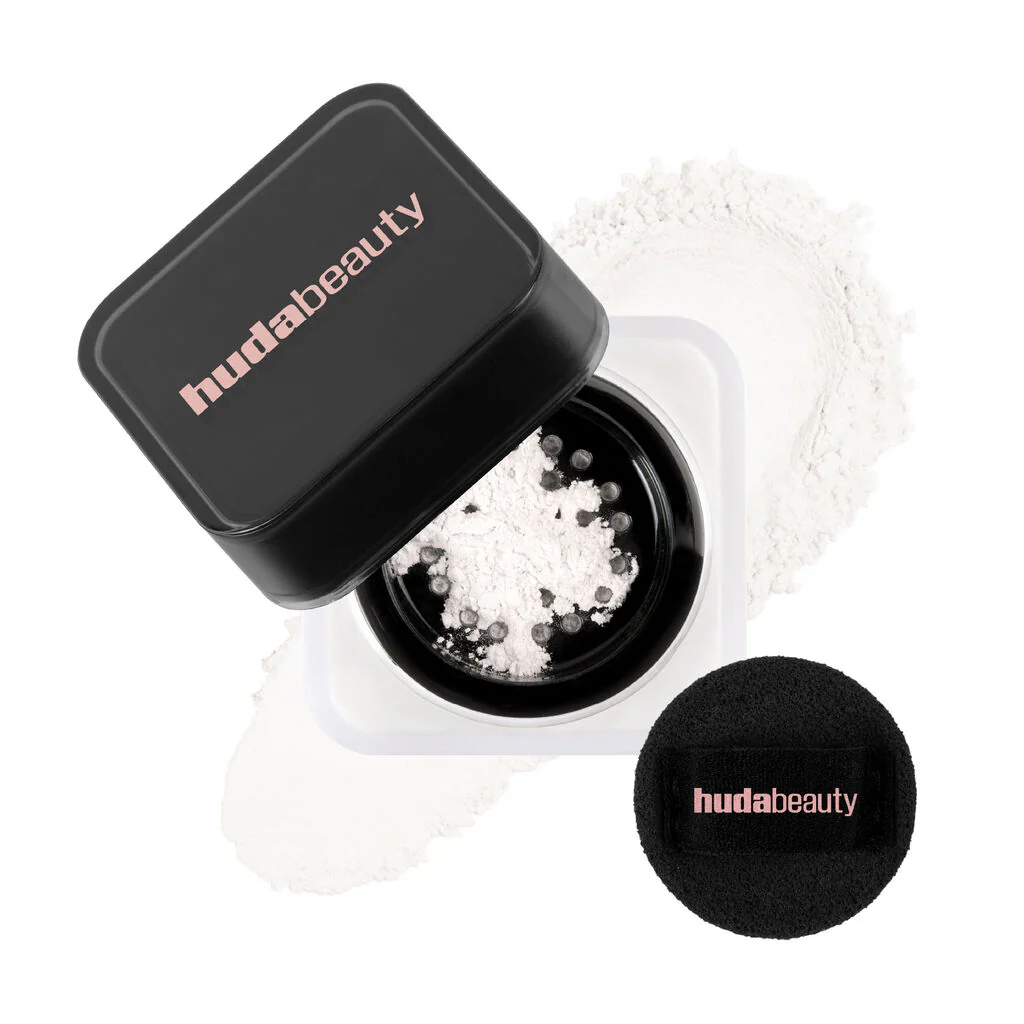 huda beauty baby bake mini loose baking powder