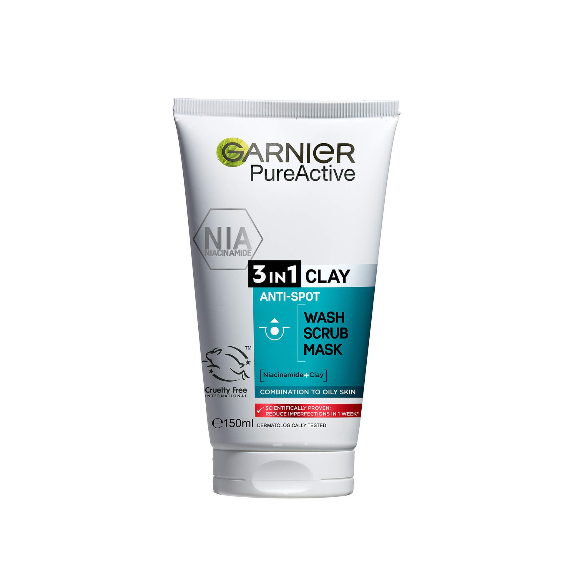 garnier skin active pure active 3 in 1 clay 50 ml