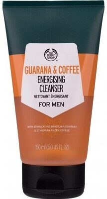 the bodyshop guarana and coffe energizing facial kit man