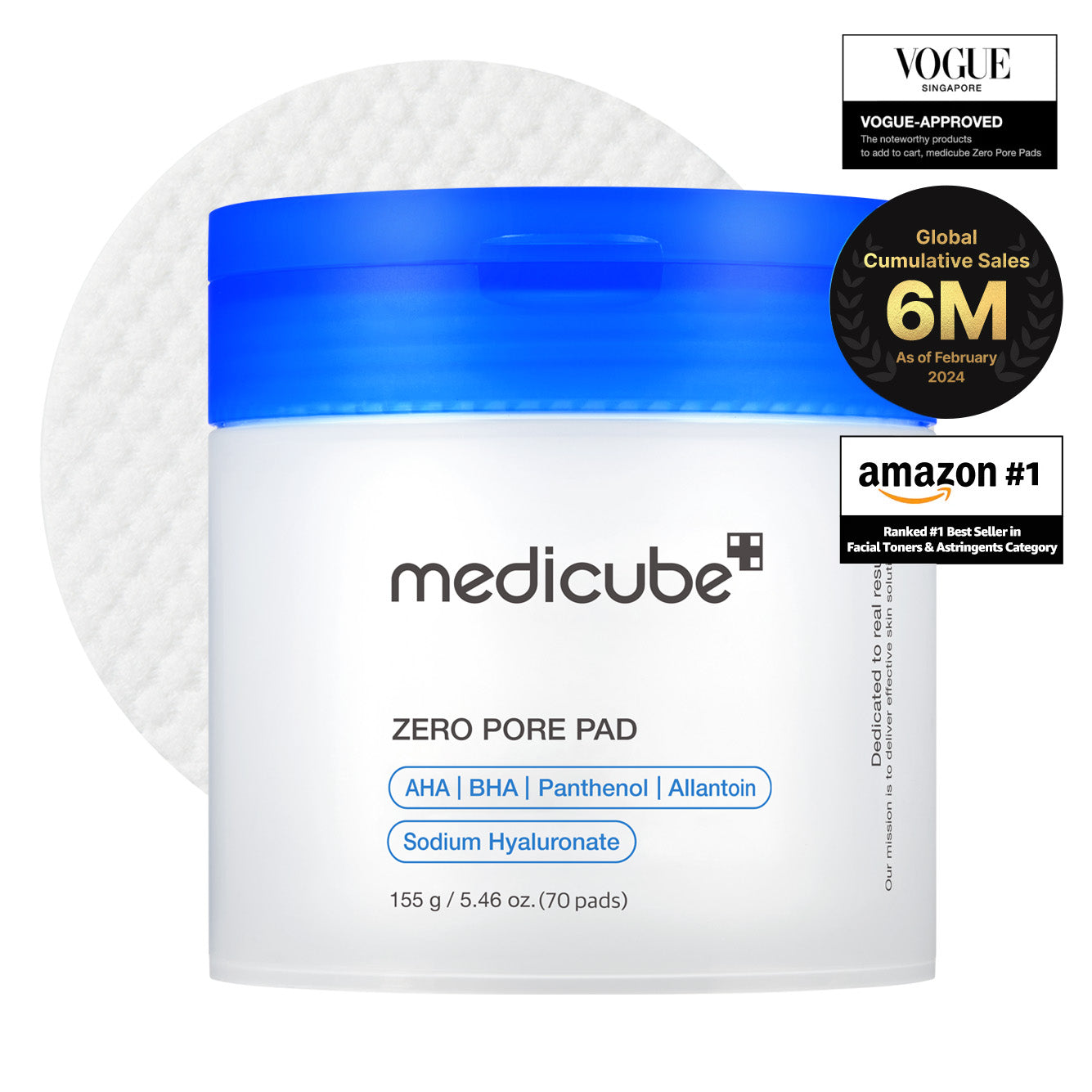 medicube - Zero Pore Pad Mild
