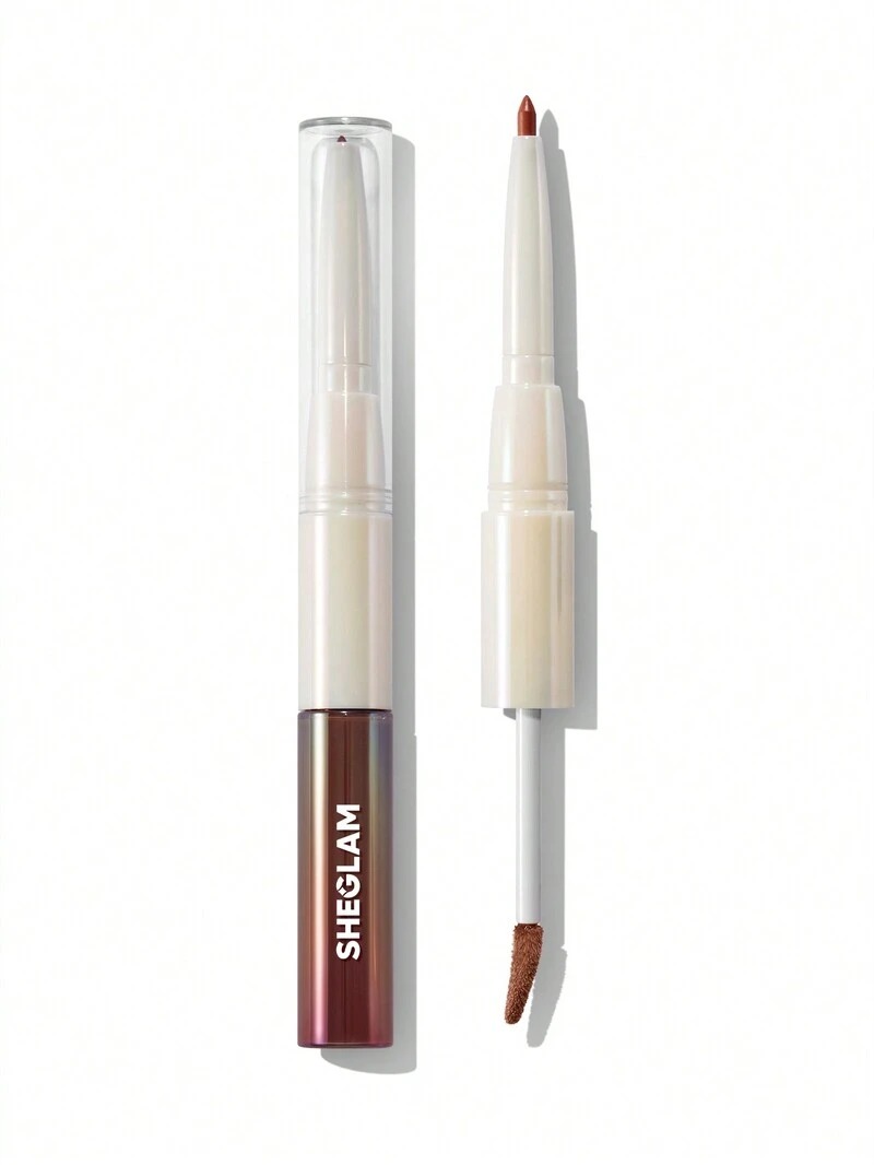 Sheglam Lip Rules Liner & Gloss Pen-By The Book