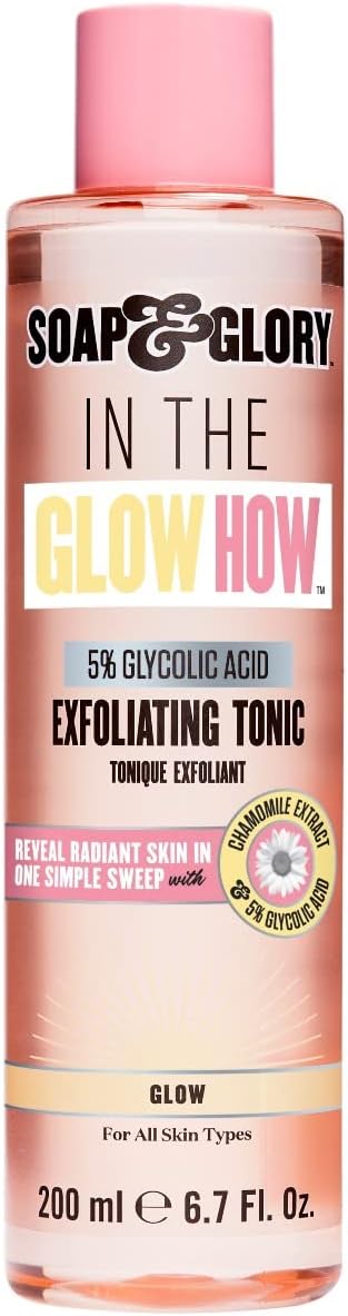 S&G In The Glow How 5% Glycolic Acid Exfoliating Tonic