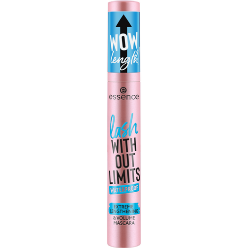 lash WITHOUT LIMITS WATERPROOF EXTREME LENGTHENING & VOLUME MASCARA