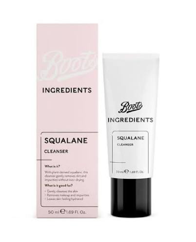 Boots Ingredients Squalane Cleanser - 50ml