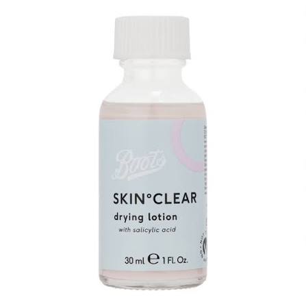 Boots Skin Clear Drying Lotion With Salicylic Acid 30Ml