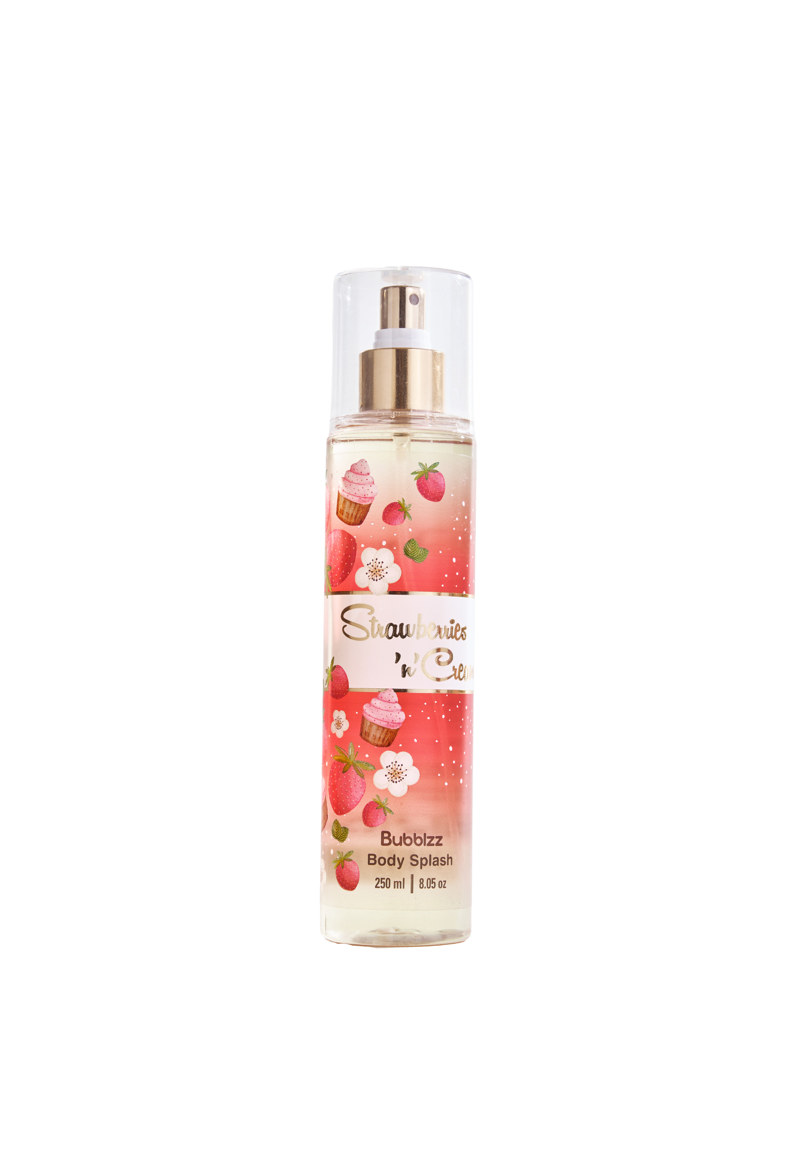 Bubblzz Strawberries n Cream Body Splash