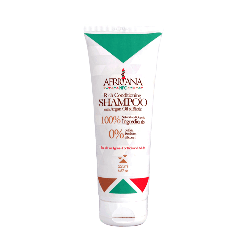Africana Rich Conditioning Shampoo - Argan Oil & Biotin