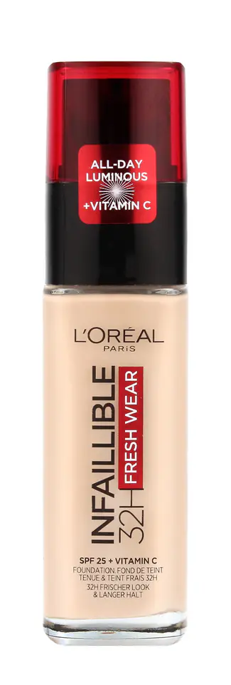 L'Oréal Paris Infaillible 24H Fresh Wear Liquid Foundation - 130 True Beige, 30ml