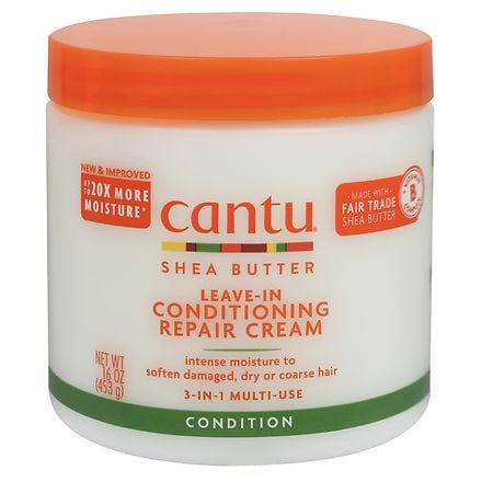 Cantu Shea Butter Leave-In Conditioning Repair Cream, 16 fl oz (453g)