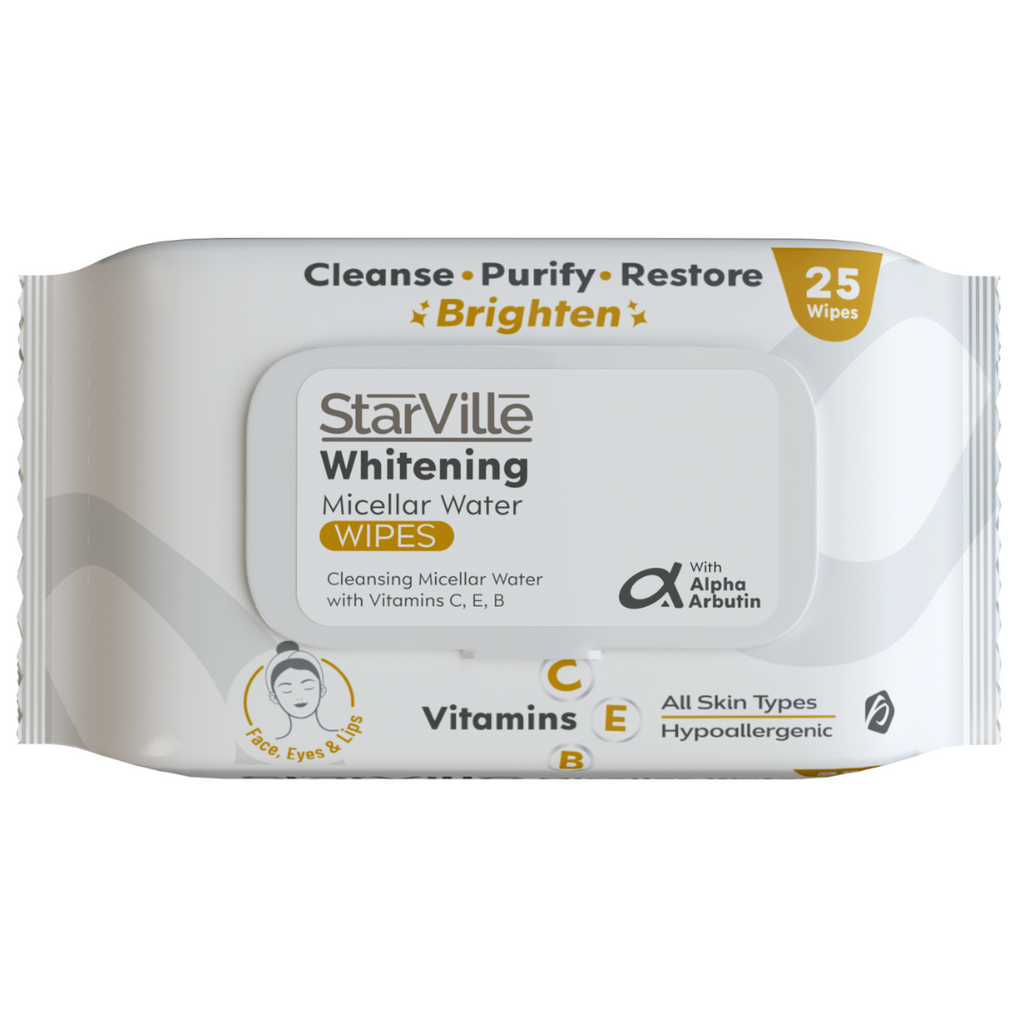 Starville Whitening Micellar Water Wipes 25pcs