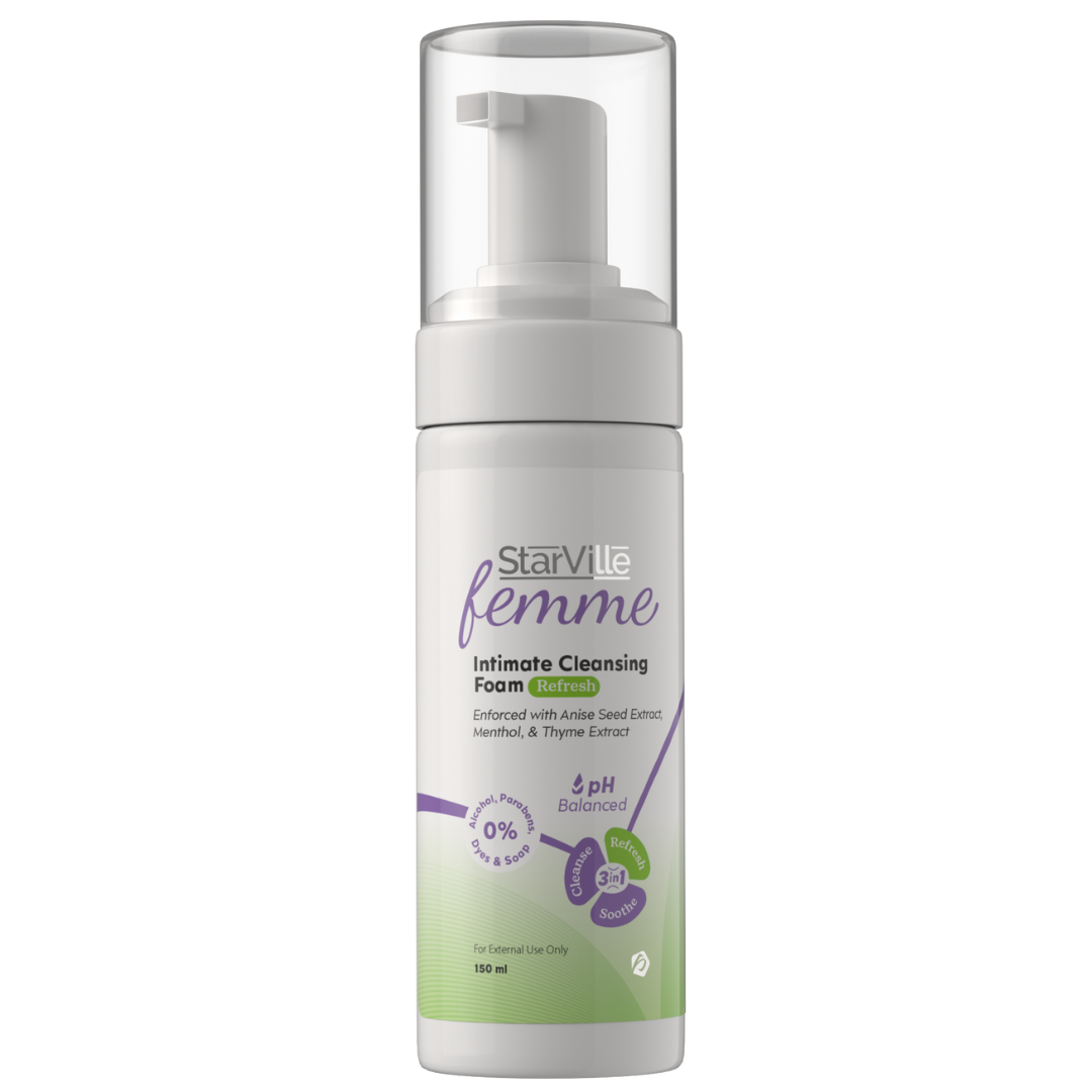 StarVille Femme Intimate Cleansing Foam Refresh 150ml