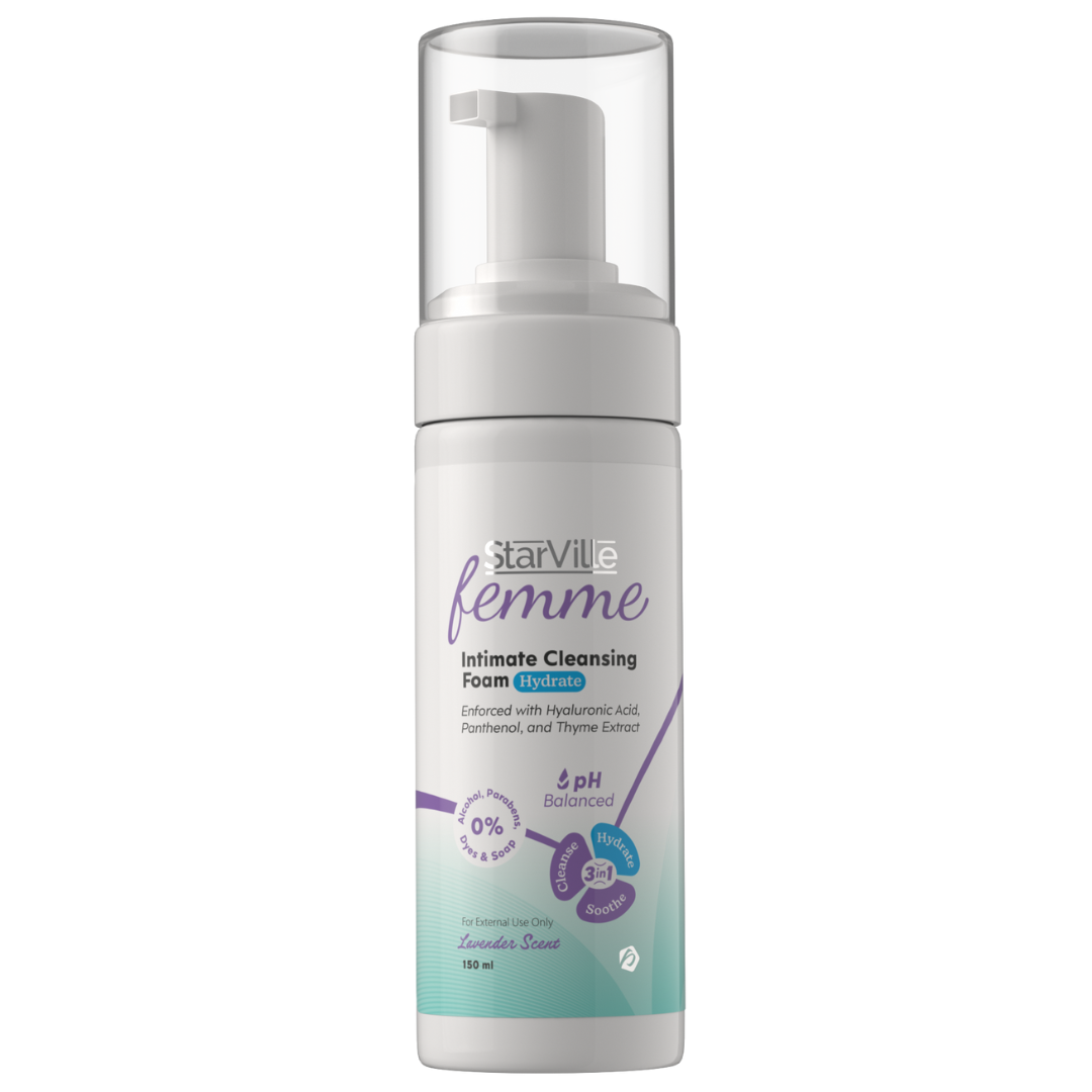StarVille Femme Intimate Cleansing Foam Hydrate 150ml