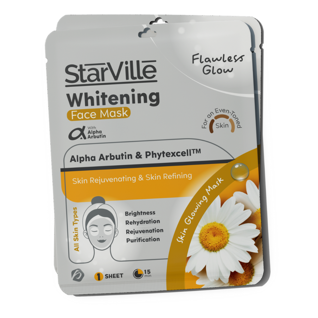 Starville Whitening Mask Sheet - Alpha Arbutin & Phytexcell