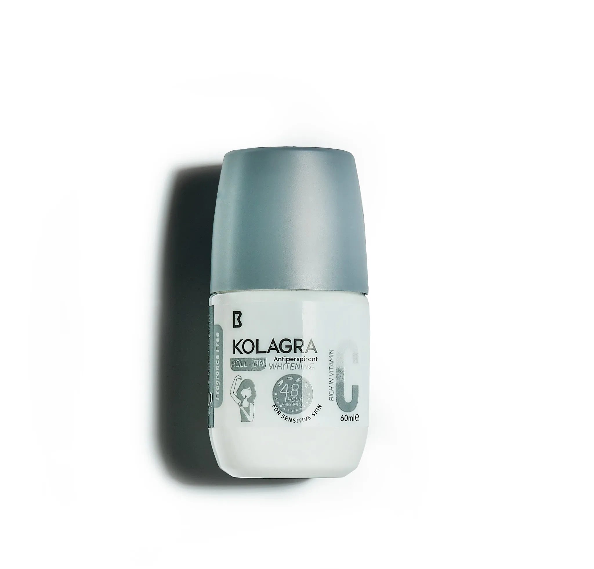 Kolagra Whitening Roll-On 2x1 - Fragrance Free
