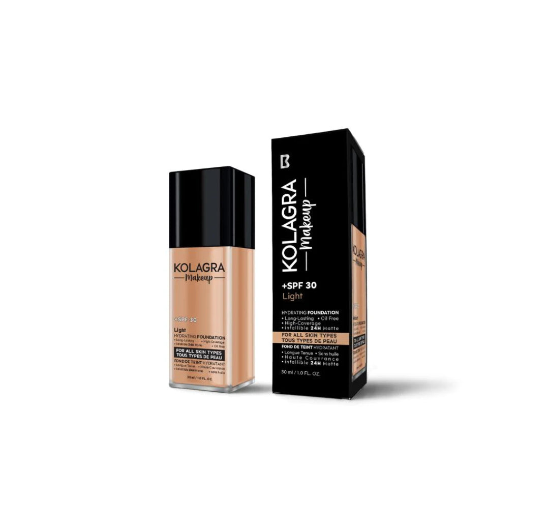 Kolagra Makeup Foundation SPF30+ - Light, 30ml