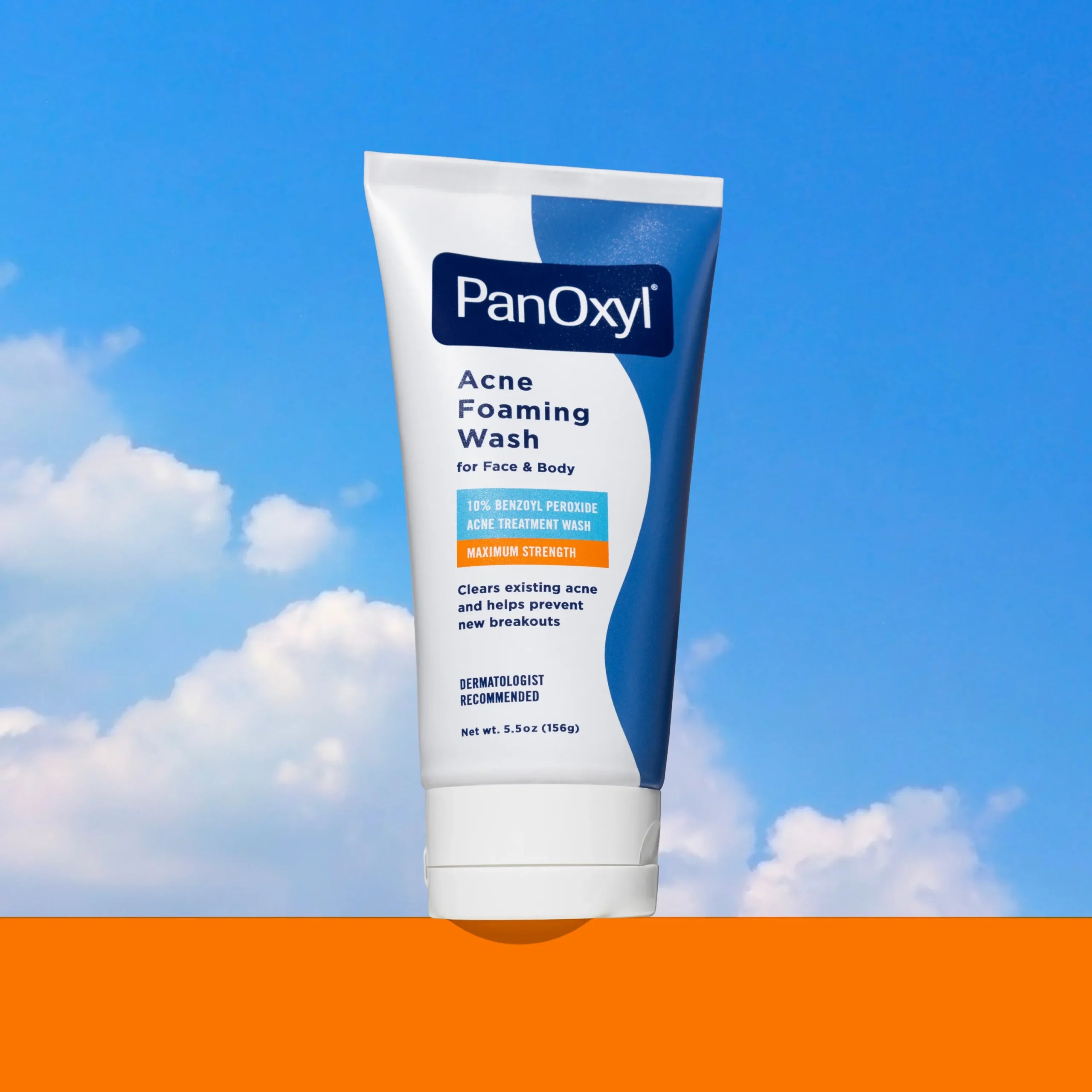 PanOxyl Acne Foaming Wash 10% Benzoyl Peroxide Maximum Strength