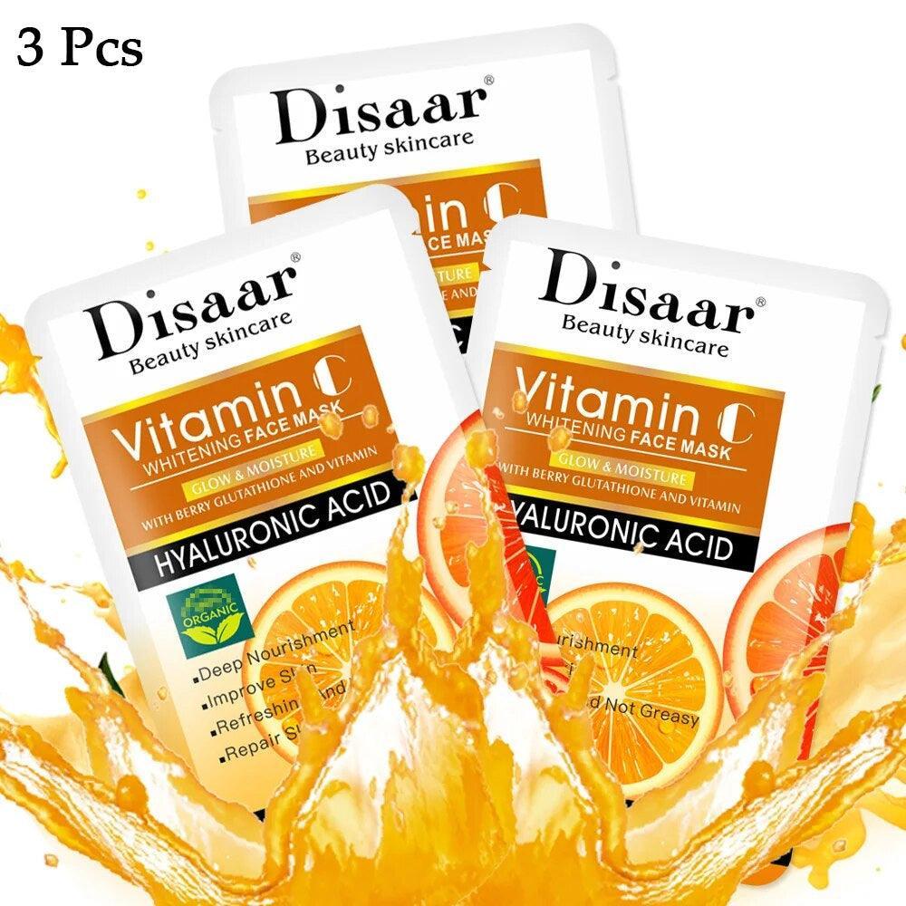 Disaar Multi-Function Essence Vitamin C Whitening Face Sheet Mask