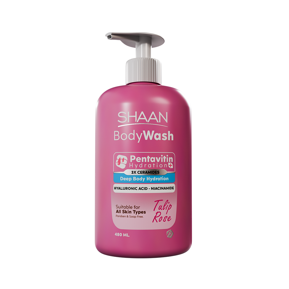 Shaan Body Wash Tulip Rose 480ml