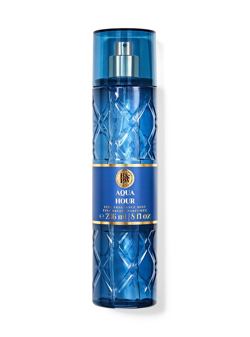 Bath and Body Works - Aqua Hour - Fine Fragrance Mist