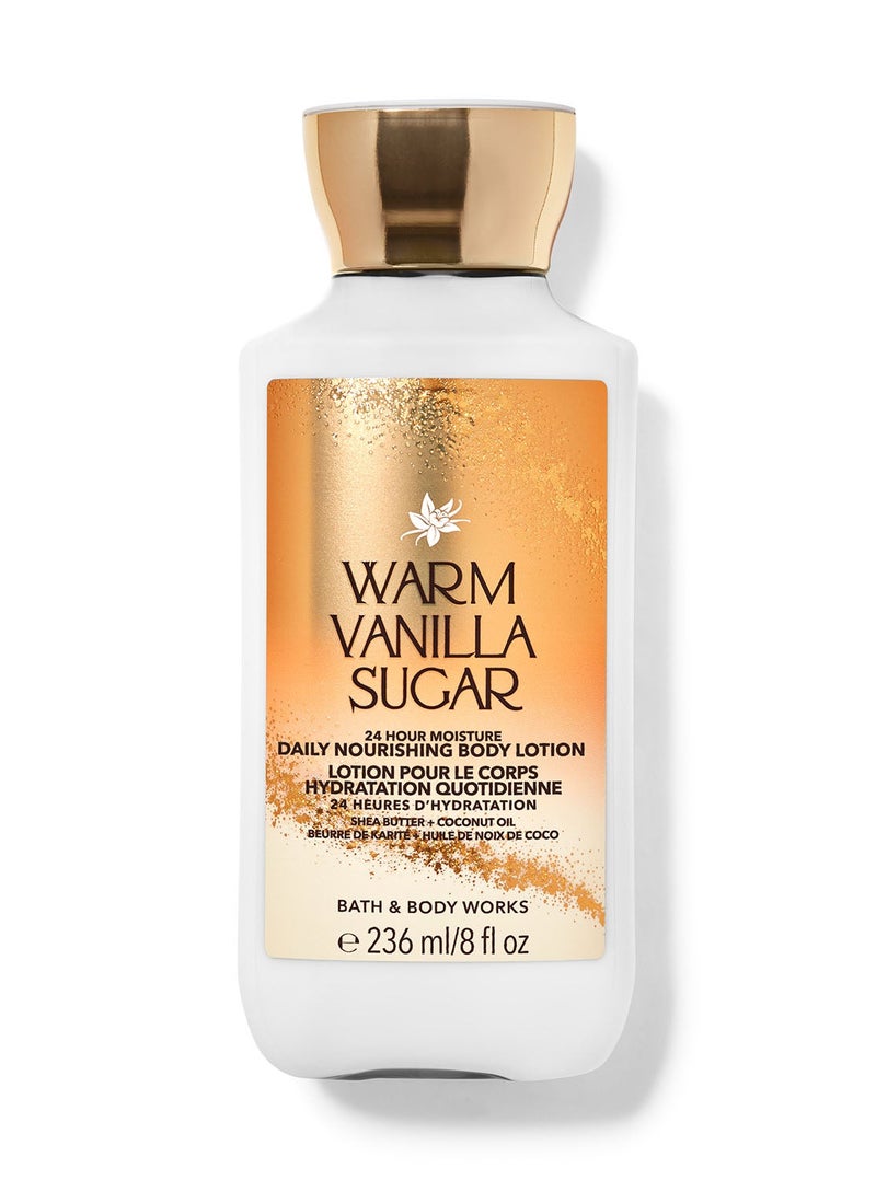 Bath and Body Works - Warm Vanilla Sugar - Daily Nourishing Body Lotion
