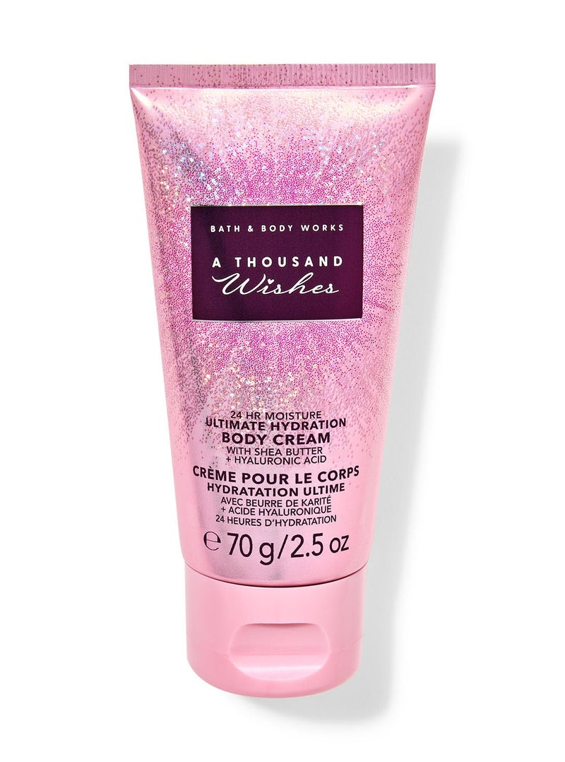 Bath and Body Works - A Thousand Wishes - Travel Size Ultimate Hydration Body Cream