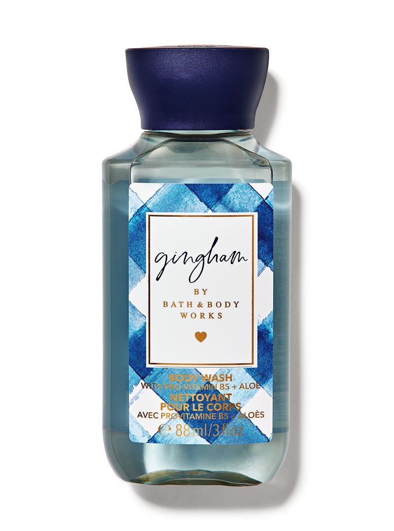Bath and Body Works - Gingham - Travel Size Body Wash