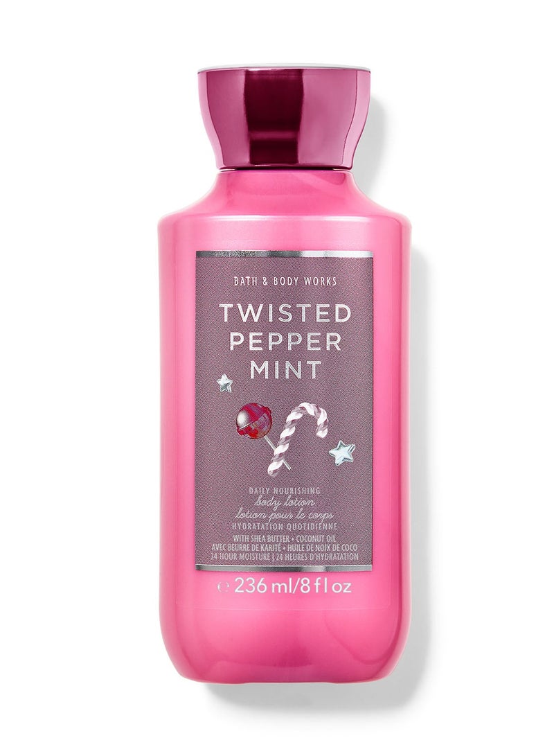 Bath and Body Works - Twisted Peppermint - Body Lotion