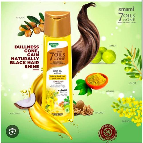 EMAMI 7OILS IN ONE HAIR OIL MUSTARD 100 M