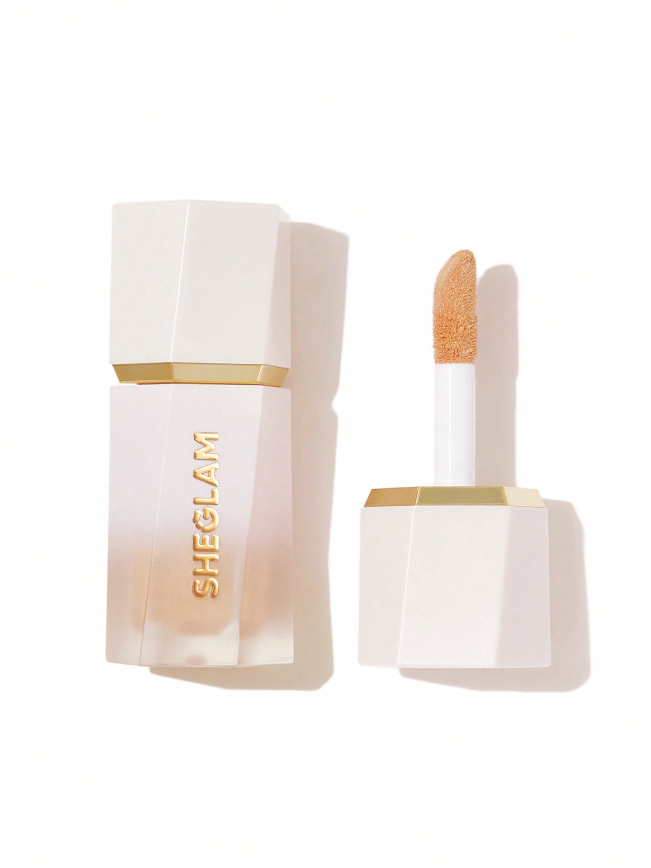 sheglam color bloom liquid highligter TEA CAKE